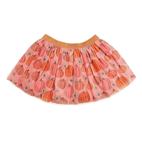 Pumpkin Daisy Girls Tutu Skirt - Sweet Wink