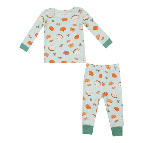 Pumpkin Spice Latte Loungewear Set - Angel Dear