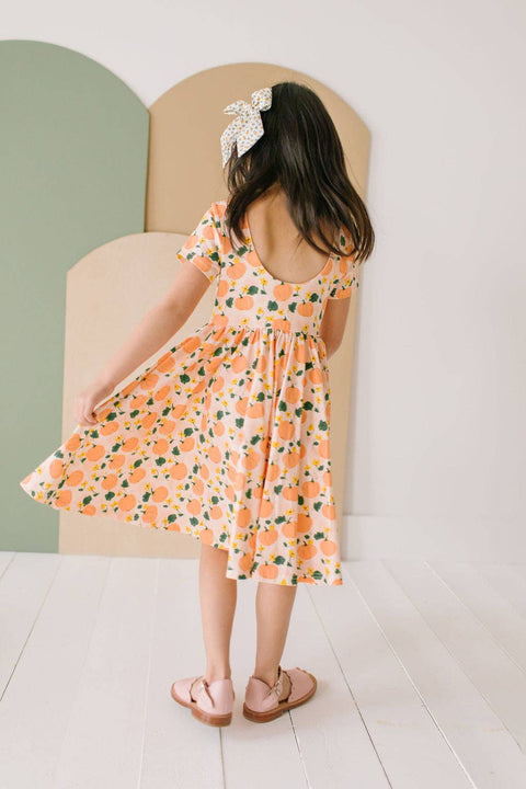 Pumpkins Twirl Dress - Ollie Jay