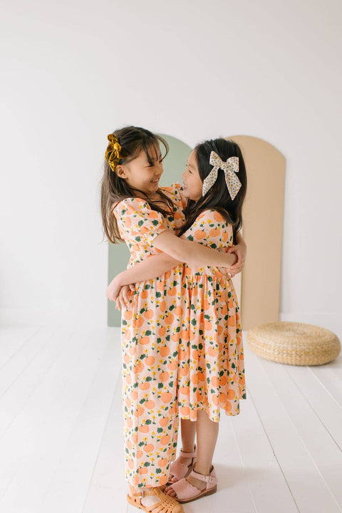 Pumpkins Twirl Dress - Ollie Jay