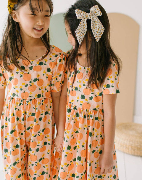 Pumpkins Twirl Dress - Ollie Jay