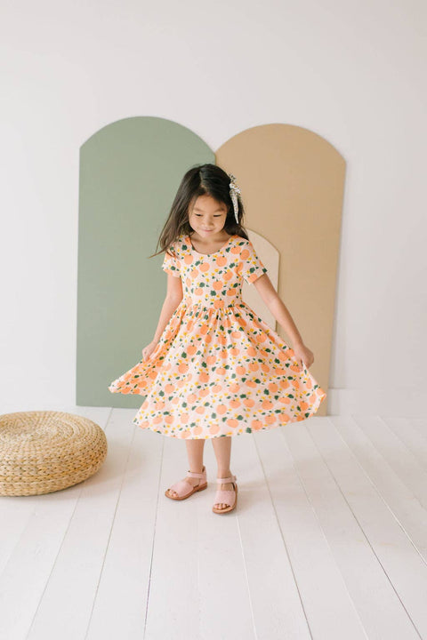 Pumpkins Twirl Dress - Ollie Jay