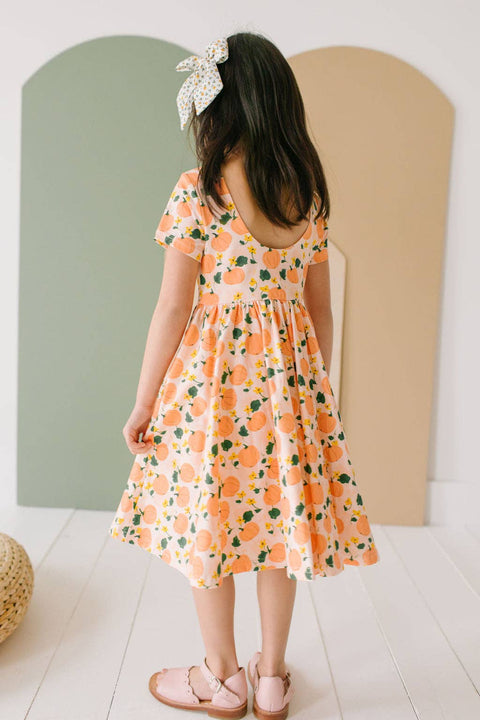 Pumpkins Twirl Dress - Ollie Jay