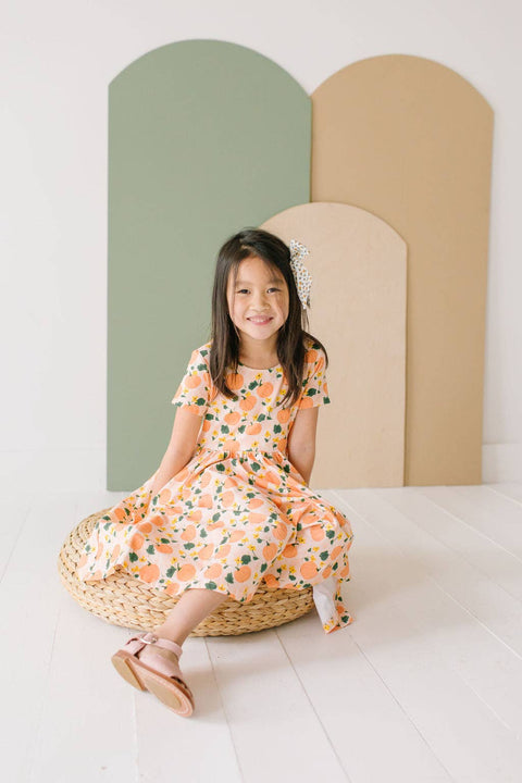 Pumpkins Twirl Dress - Ollie Jay