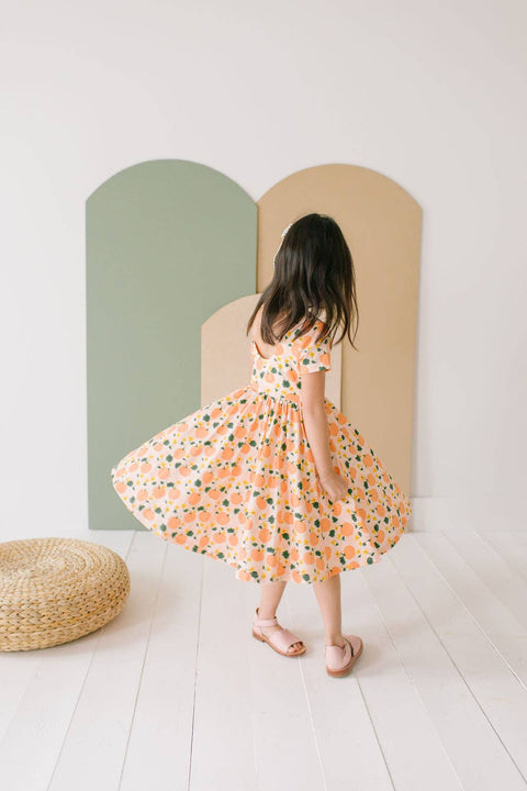 Pumpkins Twirl Dress - Ollie Jay