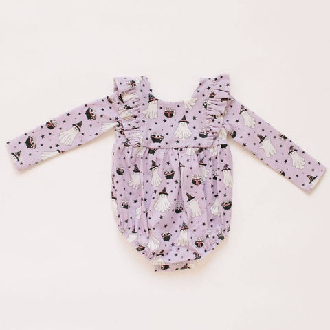 Purple Cauldron Baby Romper - Ollie Jay