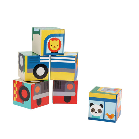 Puzzle Blocks - Vehicles - Petit Collage