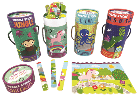 Puzzle Sticks, Unicorns - EDC Publishing