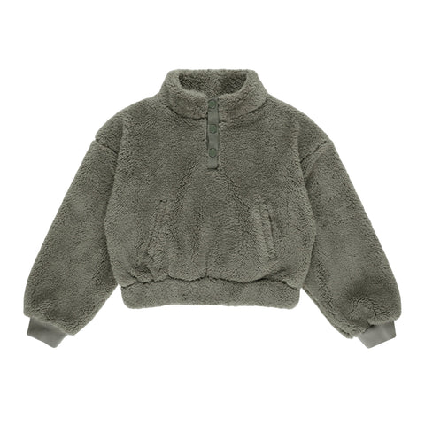 Quarter-Zip Pullover | Forest - Rylee + Cru