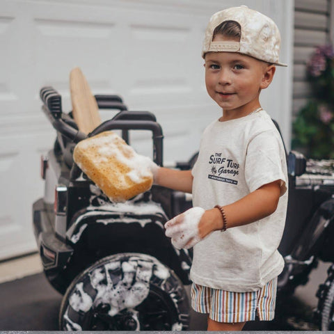 Rad Surf Turf Boys Graphic Tee - Little Rad Things