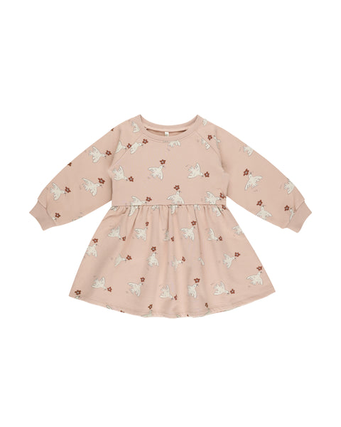 Raglan Dress | Doves - Rylee + Cru