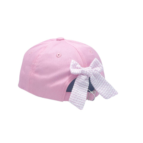 Rainbow Golf Cart Bow Baseball Hat - Bits & Bows