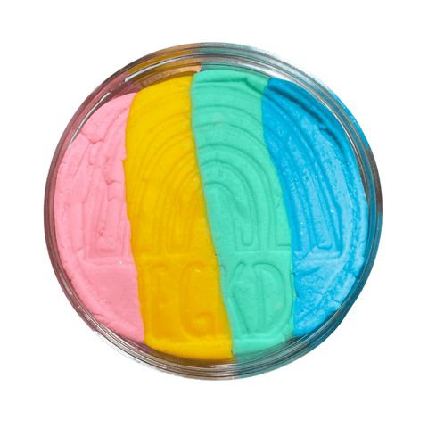 Rainbow Sherbet Play Dough - Earth Grown KidDoughs