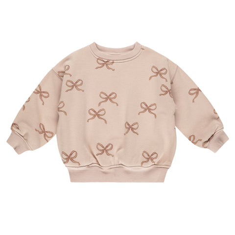 Relaxed Sweatshirt | Bows - Rylee + Cru