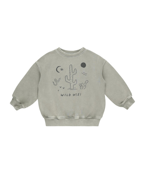 Relaxed Sweatshirt | Wild West - Rylee + Cru