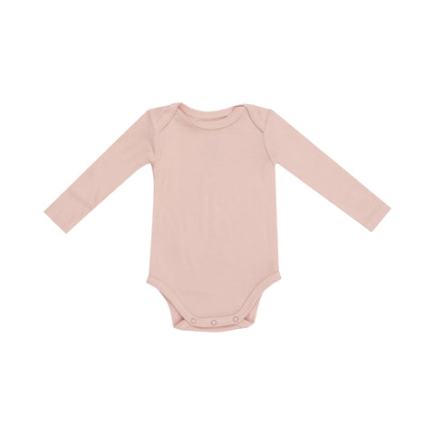 Ribbed Blush Bodysuit - Angel Dear