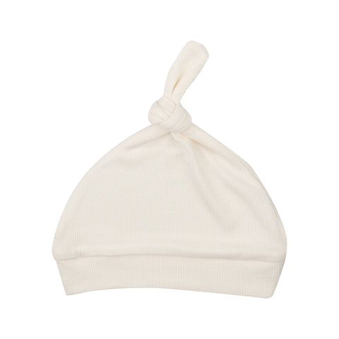 Ribbed Sugar Swizzle Knotted Hat - Angel Dear