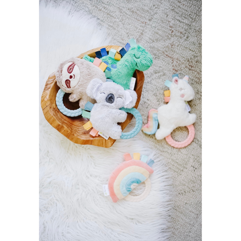 Ritzy Rattle Pal™ Plush Rattle Pal with Teether: Koala - Itzy Ritzy