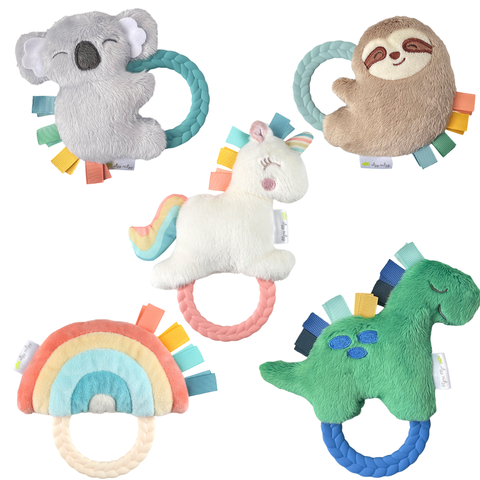 Ritzy Rattle Pal™ Plush Rattle Pal with Teether: Koala - Itzy Ritzy