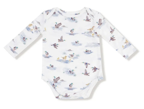 Lap Shoulder Bodysuit - Migrating Mallards