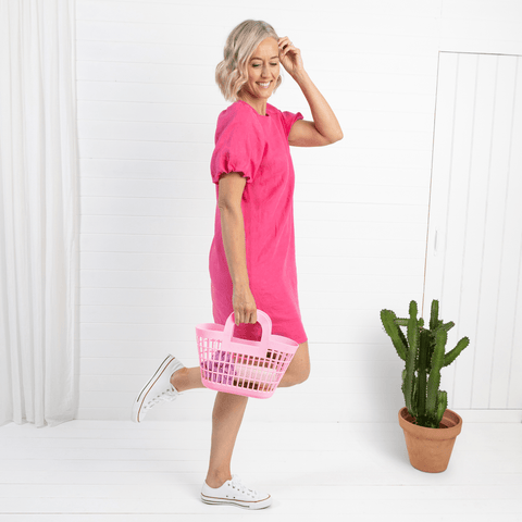 Rosie Basket: Berry Pink - Sun Jellies
