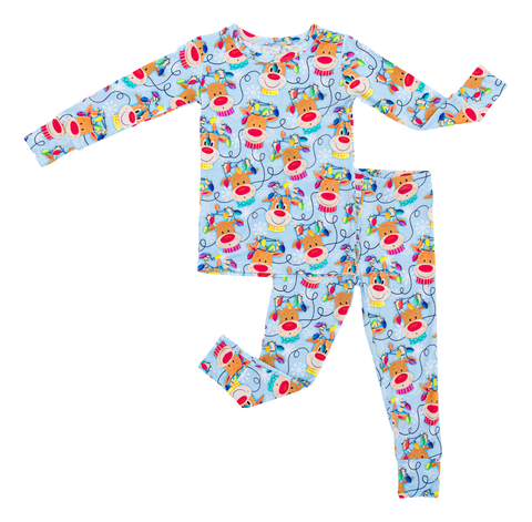 Rudy 2 Piece Bamboo Pajamas - Birdie Bean