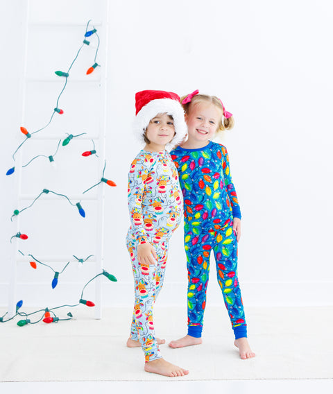 Rudy 2 Piece Bamboo Pajamas - Birdie Bean