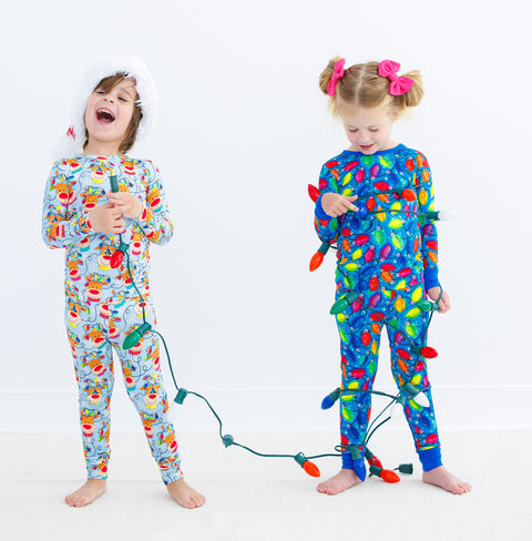 Rudy 2 Piece Bamboo Pajamas - Birdie Bean