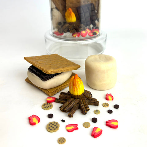 S'mores Play Dough-To-Go - Earth Grown KidDoughs