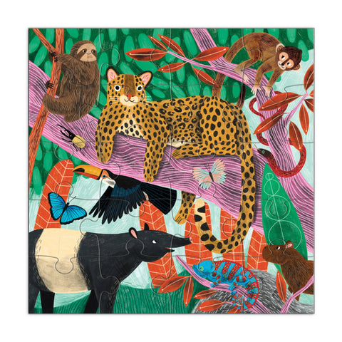 Safari & Jungle Magnetic Puzzle - Mudpuppy