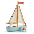 Tender Leaf Toys Sailway Boat Wooden Toy