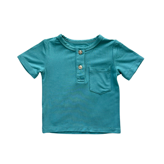 Sea Pine Boy's Henley Shirt - Babysprouts