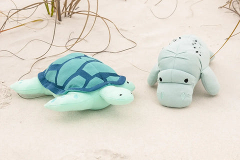 Sea Turtle Bamboo Stuffed Animal - Emerson and Friends