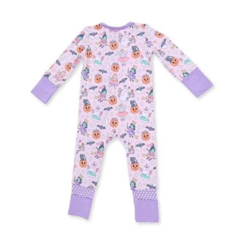 Convertible Romper - Halloween Monster Dress Up Pink