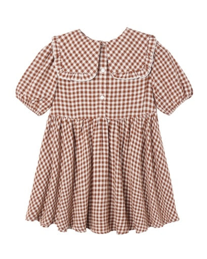 Camille Dress | Brick Check