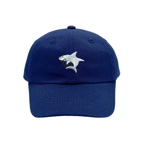 Shark Baseball Hat - Bits & Bows