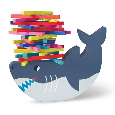 Shark Stack-up! Wooden Balancing Game - Mudpuppy