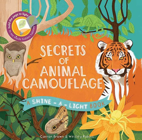 Shine-A-Light: Secrets of Animal Camouﬂage Book - EDC Publishing