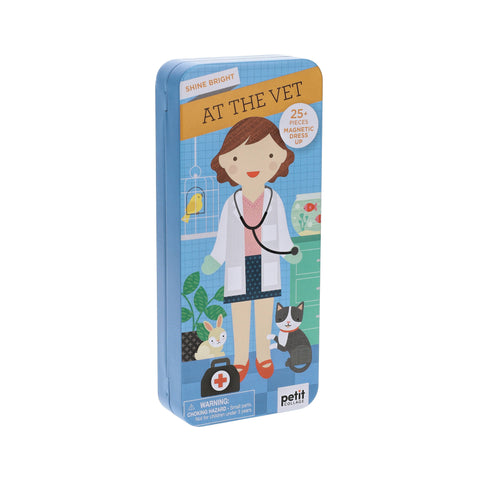 Shine Bright At the Vet Magnetic Dress Up - Petit Collage