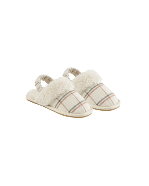 Slippers | Holiday Plaid - Rylee + Cru