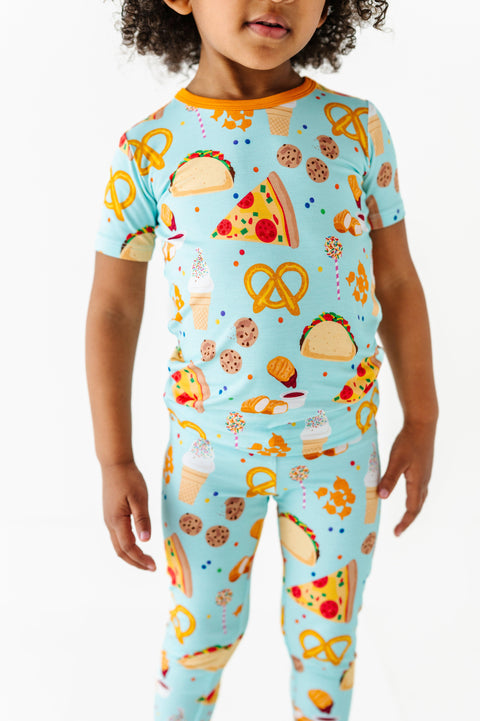 Snacks Kids Bamboo Pajamas (Pants) - Kiki + Lulu