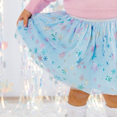 Snow Princess Iridescent Girls Tutu Skirt - Sweet Wink