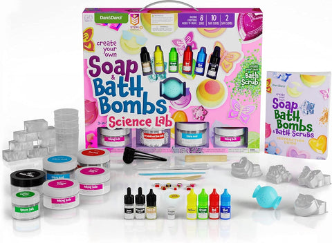 Soap & Bath Bomb Making Kit for Kids - Dan&Darci