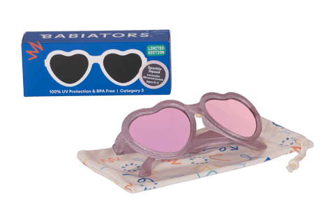 Sparkle Squad Heart Kids Sunglasses - Babiators