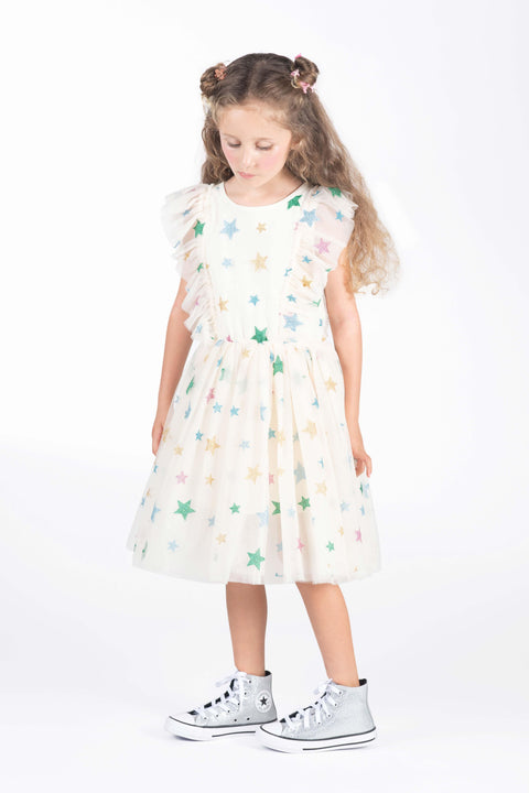 Stars Tulle Dress - Rock Your Baby