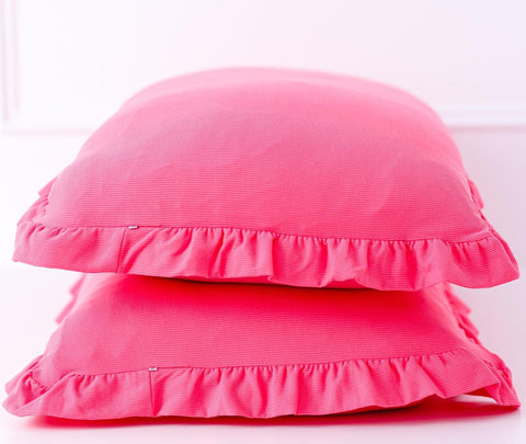 Strawberry Ribbed Zipper Pillowcase Set - Birdie Bean