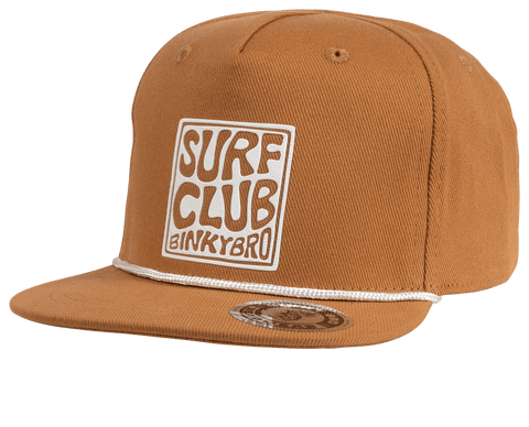 Surf Club Hat (Brown) - BinkyBro