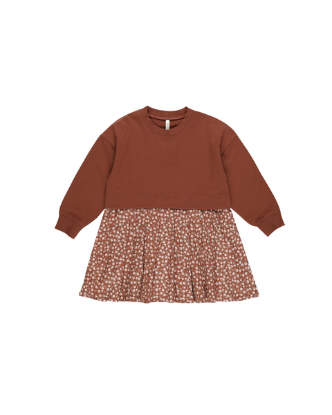 Sweatshirt Dress | Rosette - Rylee + Cru