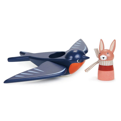 Tender Leaf Toys Swifty Bird Wood Toy at Butter Bug Boutique
