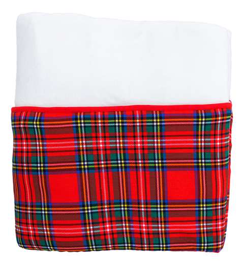 Tartan Plaid Plush Throw Blanket - Birdie Bean